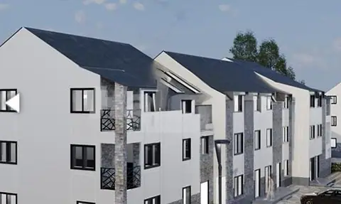 Vizualizacija fasade zgrade